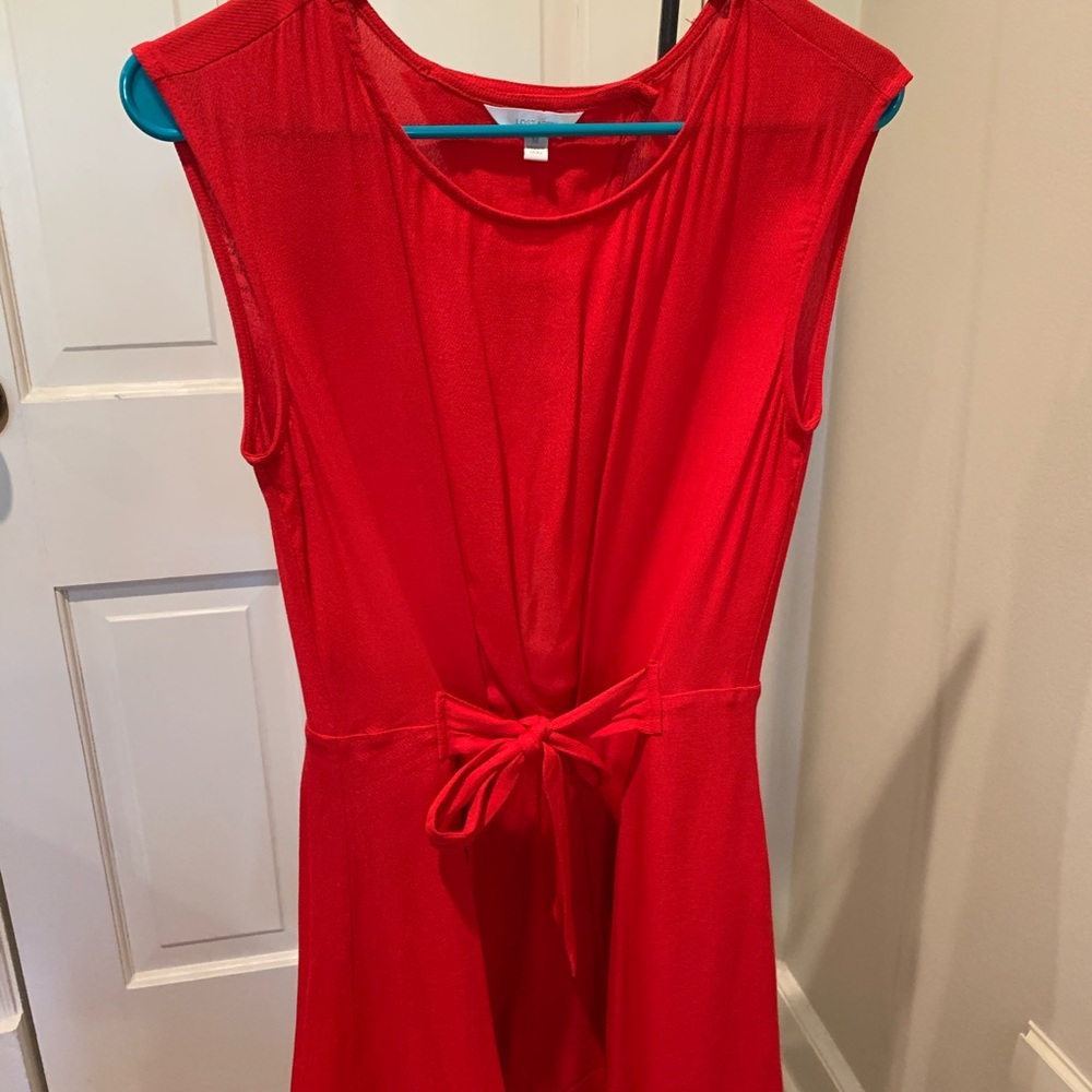 Red romper